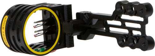 Trophy Ridge Bow Sight Fatal - 4-pin .019 Ambidextrous Black - Skoutley Outdoors LLC