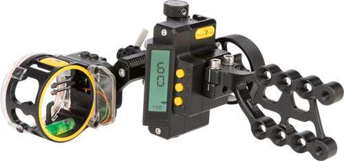 Trophy Ridge Bow Sight Digital - React 3-pin .019/.010 Rh Blk! - Skoutley Outdoors LLC