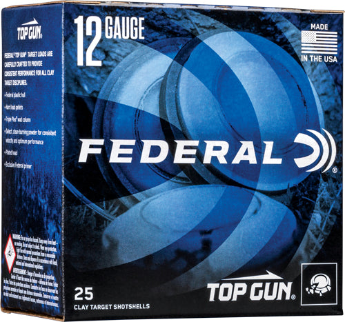 Federal Top Gun 12ga 1-1/8oz - #7.5 1200fps 250rd Case Lot - Skoutley Outdoors LLC