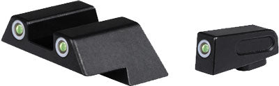 Ati Night Sight Set 3-dot Grn - For Glock Gen 1-5 (not Mos)