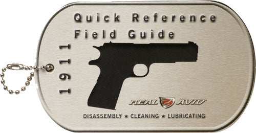 Real Avid 1911 Field Guide - 1911 Maintenance Cards - Skoutley Outdoors LLC