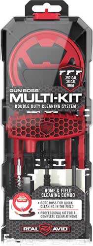 Real Avid Gun Boss Multi-kit - .357/.38/9mm W/ Bore Boss - Skoutley Outdoors LLC