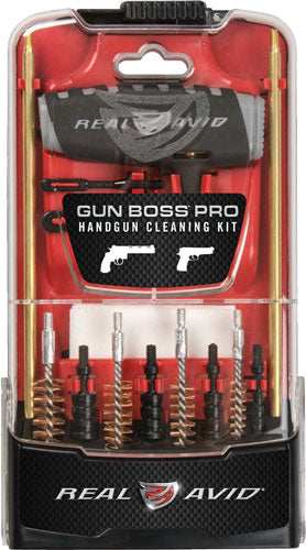 Real Avid Gun Boss Pro Handgun - Cleaning Kit 15-piece - Skoutley Outdoors LLC