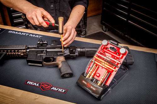Load image into Gallery viewer, Real Avid Accu-punch Hammer - And Pin Punch Set Brass - Skoutley Outdoors LLC
