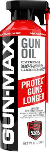 Real Avid Gun Max Gun Oil - 12 Oz. Aerosal Flip Up Nozzle - Skoutley Outdoors LLC