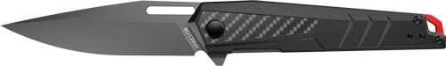 Real Avid Rav-5 Knife Assisted - Folding 3.4" Bld Black Alum. - Skoutley Outdoors LLC