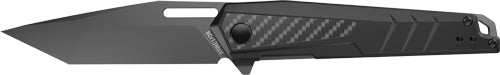 Real Avid Rav-6 Knife Assisted - Tanto 3.4" Blade Black Alum. - Skoutley Outdoors LLC