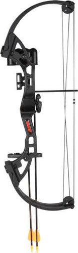 Bear Archery Youth Compound - Bow Brave Rh Black Age 8+ - Skoutley Outdoors LLC