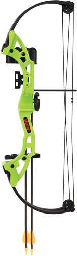 Bear Archery Youth Compound - Bow Brave Rh Green Age 8+ - Skoutley Outdoors LLC
