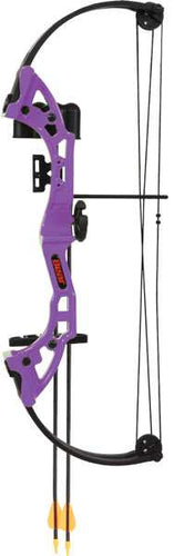 Bear Archery Youth Compound - Bow Brave Rh Purple Age 8+ - Skoutley Outdoors LLC
