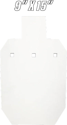 Bash Target Ar500 Silhouette - Half Size 9"x15"-3/8" Thick - Skoutley Outdoors LLC