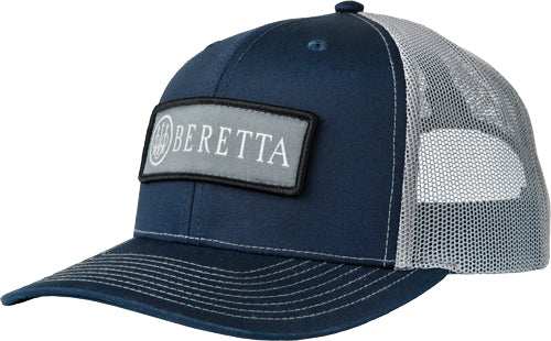 Beretta Cap Sdy Trucker Rect - Patch Mesh Back Navy Blue - Skoutley Outdoors LLC