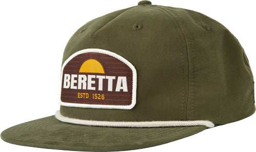 Beretta Cap Sunset Rope - Trucker Dark Green - Skoutley Outdoors LLC