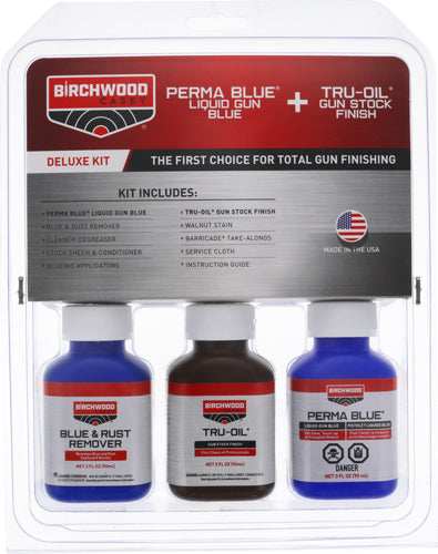 B/c Deluxe Perma Blue/tru-oil - Complete Finishing Kit - Skoutley Outdoors LLC
