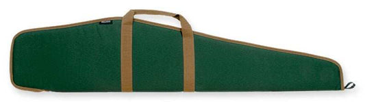 Bulldog Rifle Case 48" Green - W/tan Trim 5/8" Padding - Skoutley Outdoors LLC