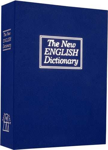 Bulldog Diversion Book Safe - Blue 3 Wheel Combination Lock - Skoutley Outdoors LLC