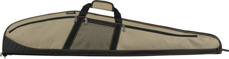 Bulldog Plus Rifle Case 48" - Khaki W/ Black 3 Pockets - Skoutley Outdoors LLC