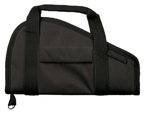 Bulldog Pistol Case 12" Black - Accessory Pocket & Carry Strap - Skoutley Outdoors LLC