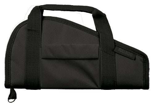 Bulldog Pistol Case 15" Black - Accessory Pocket & Carry Strap - Skoutley Outdoors LLC