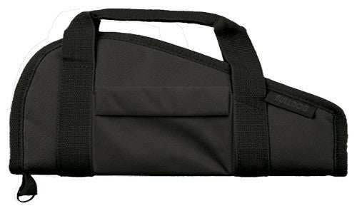 Bulldog Pistol Case 18" Black - Accessory Pocket & Carry Strap - Skoutley Outdoors LLC