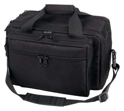 Bulldog Extra Large Range Bag - Black W/ Pistol Rug - Skoutley Outdoors LLC