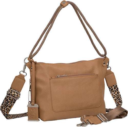 Bulldog Concealed Carry Purse - Conv Hobo/crossbody Tan/chee<< - Skoutley Outdoors LLC