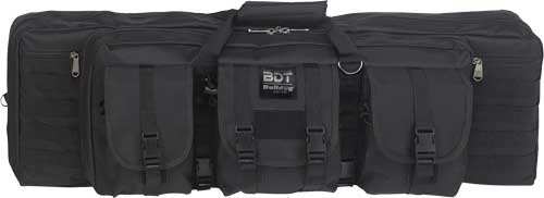 Bulldog 36" Double Tactical Cs - 3 Large Access Pockets Black - Skoutley Outdoors LLC