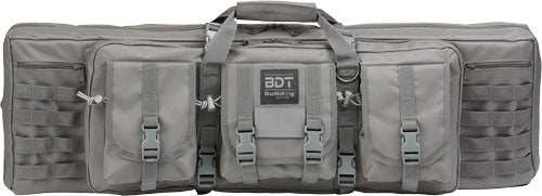 Bulldog 37" Single Tactical Cs - 3 Large Accessory Pockets Grey - Skoutley Outdoors LLC