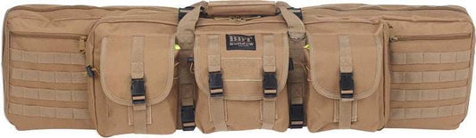 Bulldog 43" Single Tactical Cs - 3 Large Accessory Pockets Tan - Skoutley Outdoors LLC
