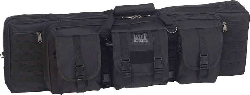Bulldog 47" Single Tactical Cs - 3 Large Access Pockets Black - Skoutley Outdoors LLC