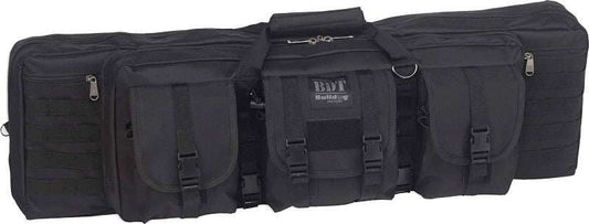 Bulldog 47" Single Tactical Cs - 3 Large Access Pockets Black - Skoutley Outdoors LLC