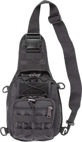 Bulldog Bdt X-small Sling Bag` - W/molle Webbing Black - Skoutley Outdoors LLC