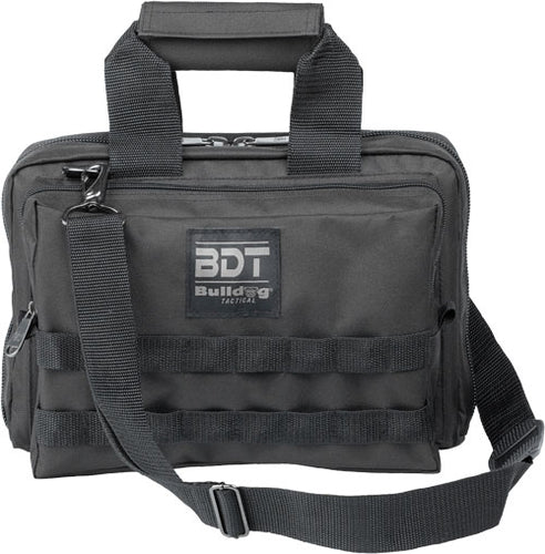 Bulldog Deluxe 2 Pistol Range - Bag W/molle Black - Skoutley Outdoors LLC
