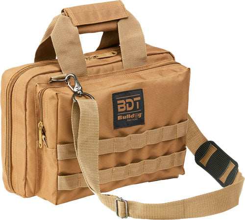 Bulldog Deluxe 2 Pistol Range - Bag W/molle Tan - Skoutley Outdoors LLC