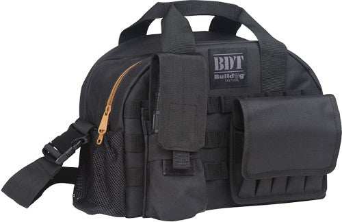 Bulldog Tactical Range Bag W/ - Molle Mag Pouches Black - Skoutley Outdoors LLC
