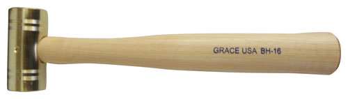 Grace Usa Hammer 16 Oz Brass - - Skoutley Outdoors LLC