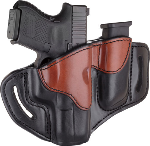 1791 Bh2.1 Blt Holstr W/ Mag - Pch Mult-fit Rh Glk 17 Br/blk