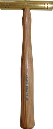 Grace Usa Hammer Long 8 Oz - Brass - Skoutley Outdoors LLC