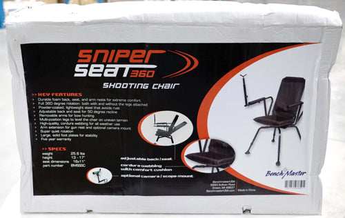 Benchmaster Sniper Seat 360 - Shooting Chair - Skoutley Outdoors LLC