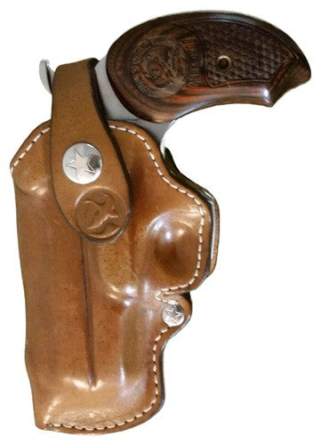 Bond Arms Belt Loop Holster Lh - 4.25" Bbl. Models Leather Tan<