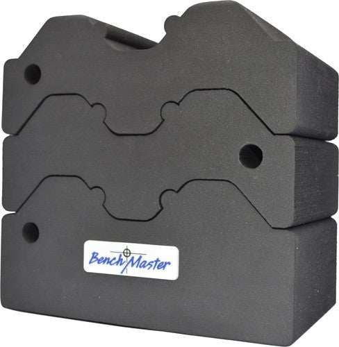 Benchmaster Weapon Rack - Adjustable 3piece Bench Block - Skoutley Outdoors LLC