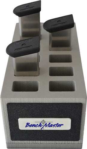 Benchmaster Double Stack 9mm - 12 Unit Mag Rack - Skoutley Outdoors LLC