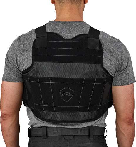 Bulletsafe Concealable Blltprf - Vest Xx-lrg Black W/cls Armor - Skoutley Outdoors LLC