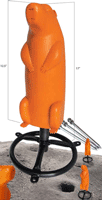 Do-all 3-d Praire Dog Impact - Seal Target W/ Spring Reset - Skoutley Outdoors LLC