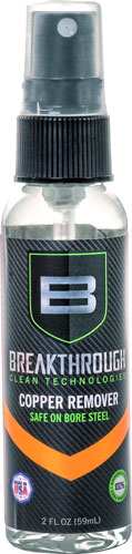 Breakthrough Copper Remover - 2 Oz Bottle Odorless Twist Top - Skoutley Outdoors LLC
