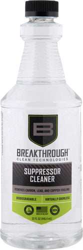 Breakthrough Suppressor Cleanr - 32oz Clear - Skoutley Outdoors LLC
