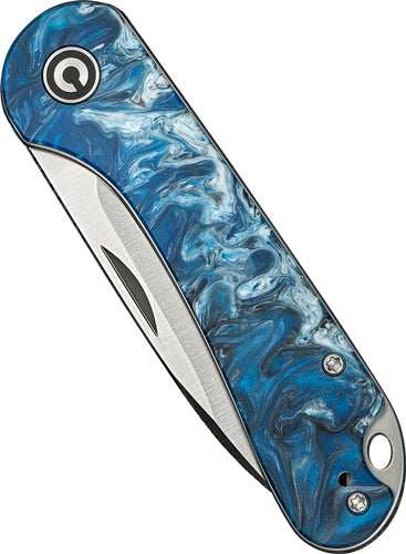 Civivi Knife Elementum Slip - Joint 2.9" Blue Ocean/satin - Skoutley Outdoors LLC