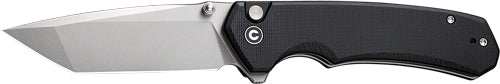 Civivi Knife Brazen 3.46" - Black G-10/stonewash Button Lk - Skoutley Outdoors LLC