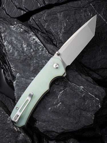 Civivi Knife Brazen 3.46" - Natural G-10/stonewash Blade - Skoutley Outdoors LLC