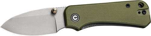 Civivi Knife Baby Banter 2.34" - Green G10/gray Stonewash - Skoutley Outdoors LLC